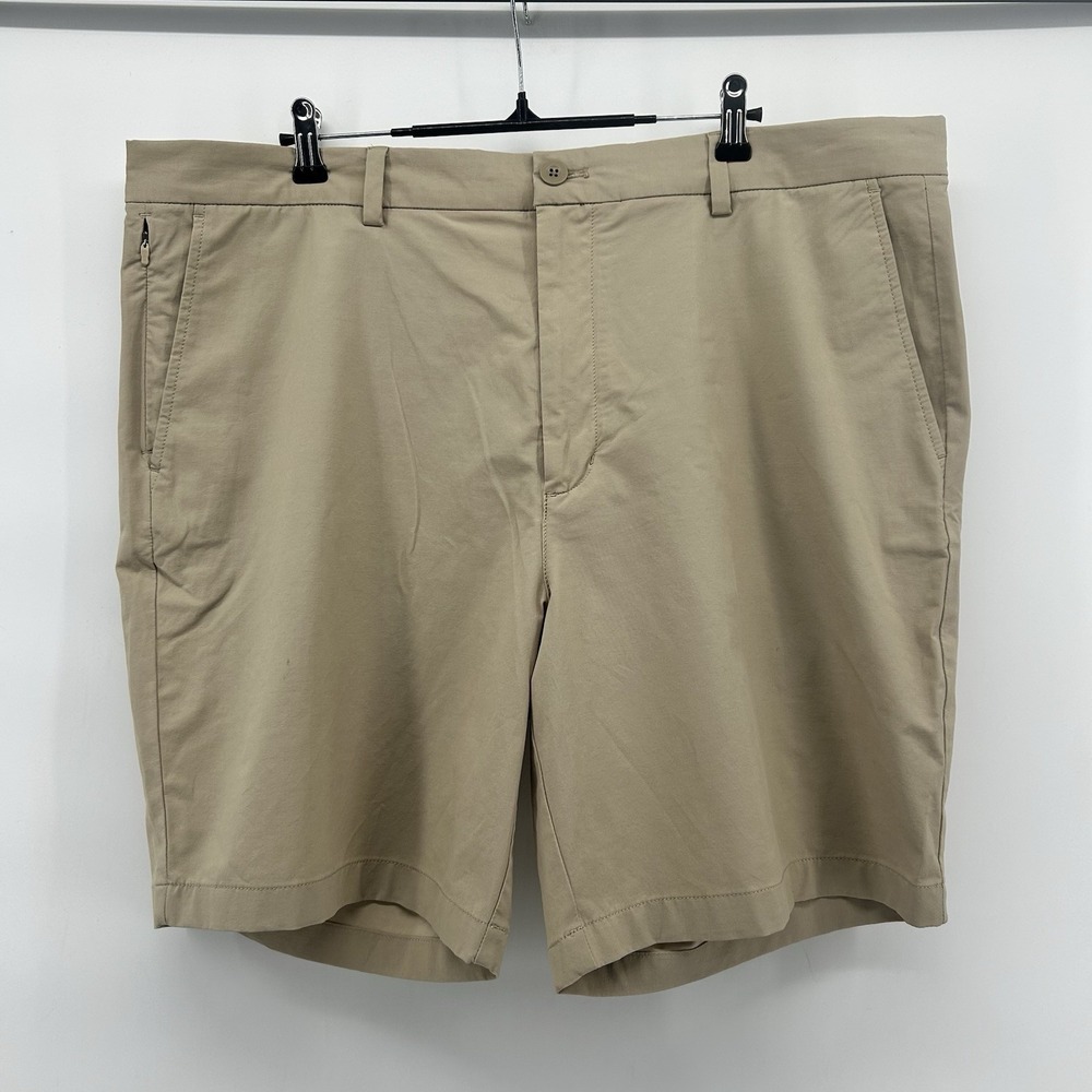 Vineyard Vines OTG Stillwater Mens 38x9 Khaki Golf Shorts Stretch‎ Performance